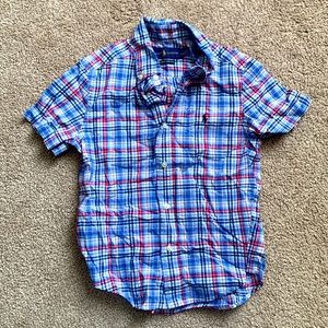 Ralph Lauren Little Boys size 5 buttons down shirt!